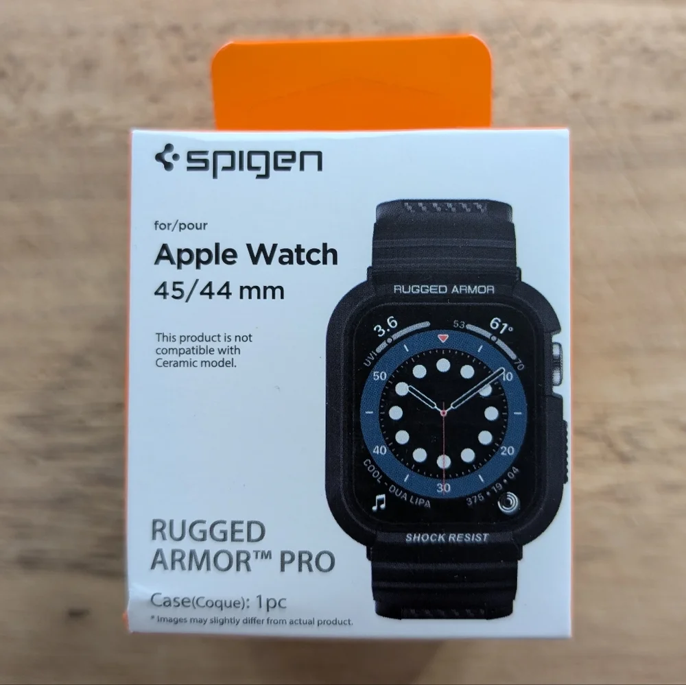 Spigen Rugged Armor Pro Case for Apple Watch - New In Box!! - Picture 1 of 5
